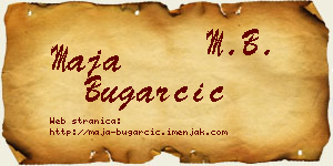 Maja Bugarčić vizit kartica